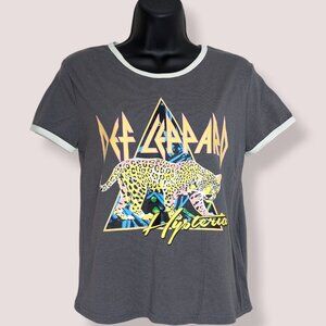 (2/$20) Def Leppard Hysteria Leopard Tee
